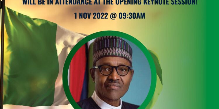 PRESIDENT MUHAMMADU BUHARI WILL BE LIVE AT THE NIGERIA MINING WEEK OPENING KEYNOTE SESSION..