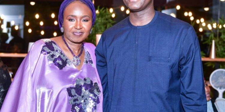 CONGRATULATIONS, IN HONOR  OF HAJIYA FATIMA SHINKAFI AND AMBASSADOR YUSUF MAITAMA TUGGAR.