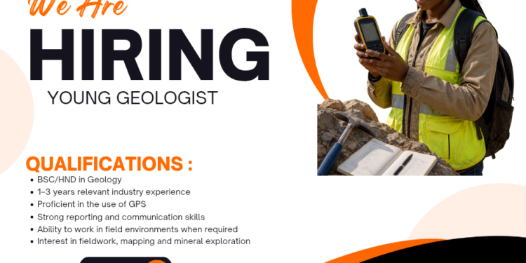 WE ARE HIRING: YOUNG GEOLOGIST