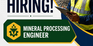 WE ARE HIRING: MINERAL PROCESSING ENGINEER